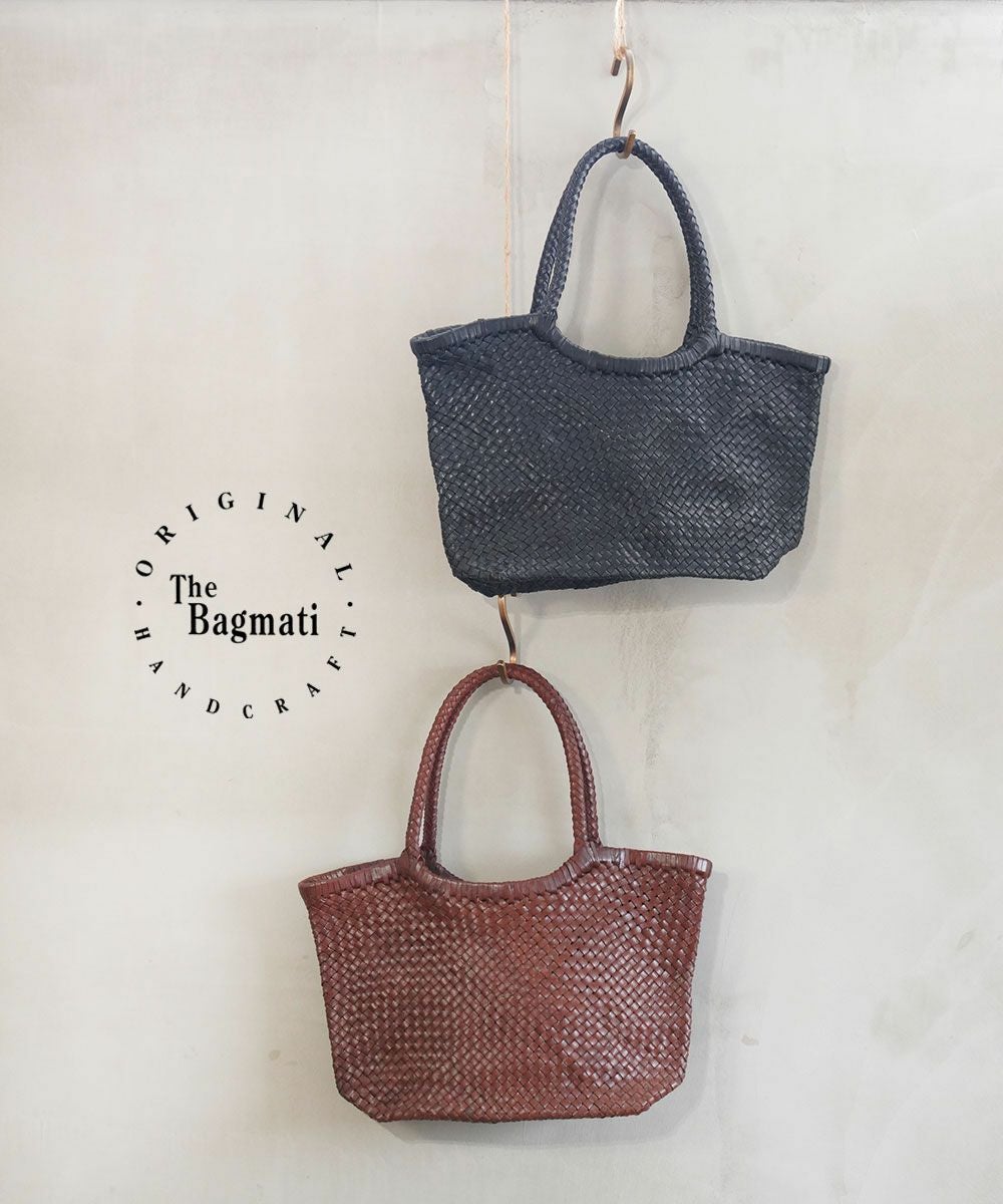 新品　Bagmati バグマティ レザーメッシュバッグ 追加》Bagmati/バグマティ レザーメッシュバッグ（トートバッグ