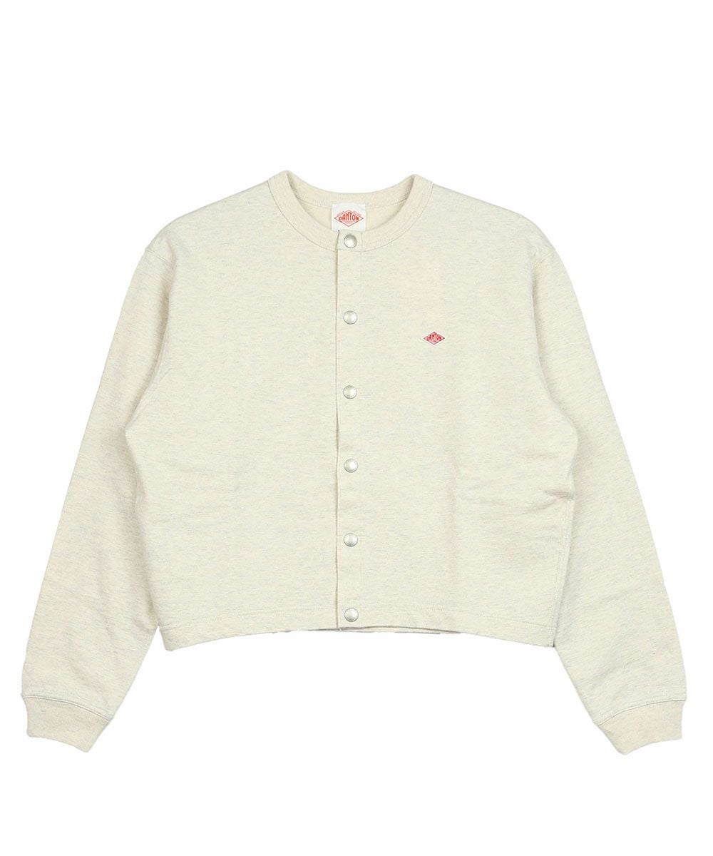 DANTON(ダントン)ドットボタンクルーネックカーディガン | BLEU COMME
