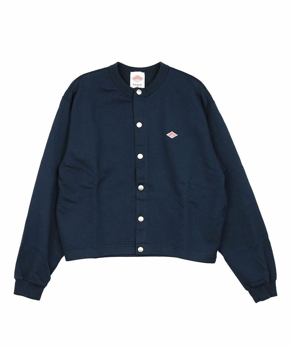 DANTON(ダントン)ドットボタンクルーネックカーディガン | BLEU COMME