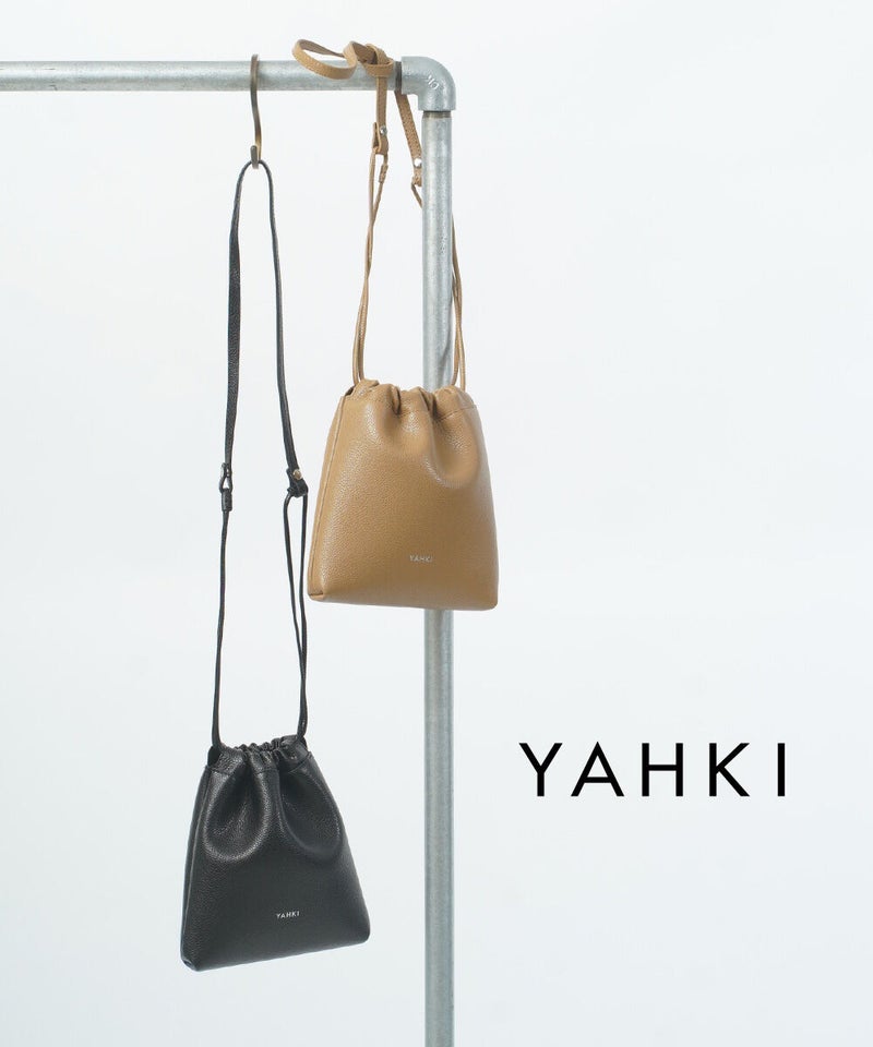 YAHKI(ヤーキ) SHOULDER BAG BLACK(BLK)