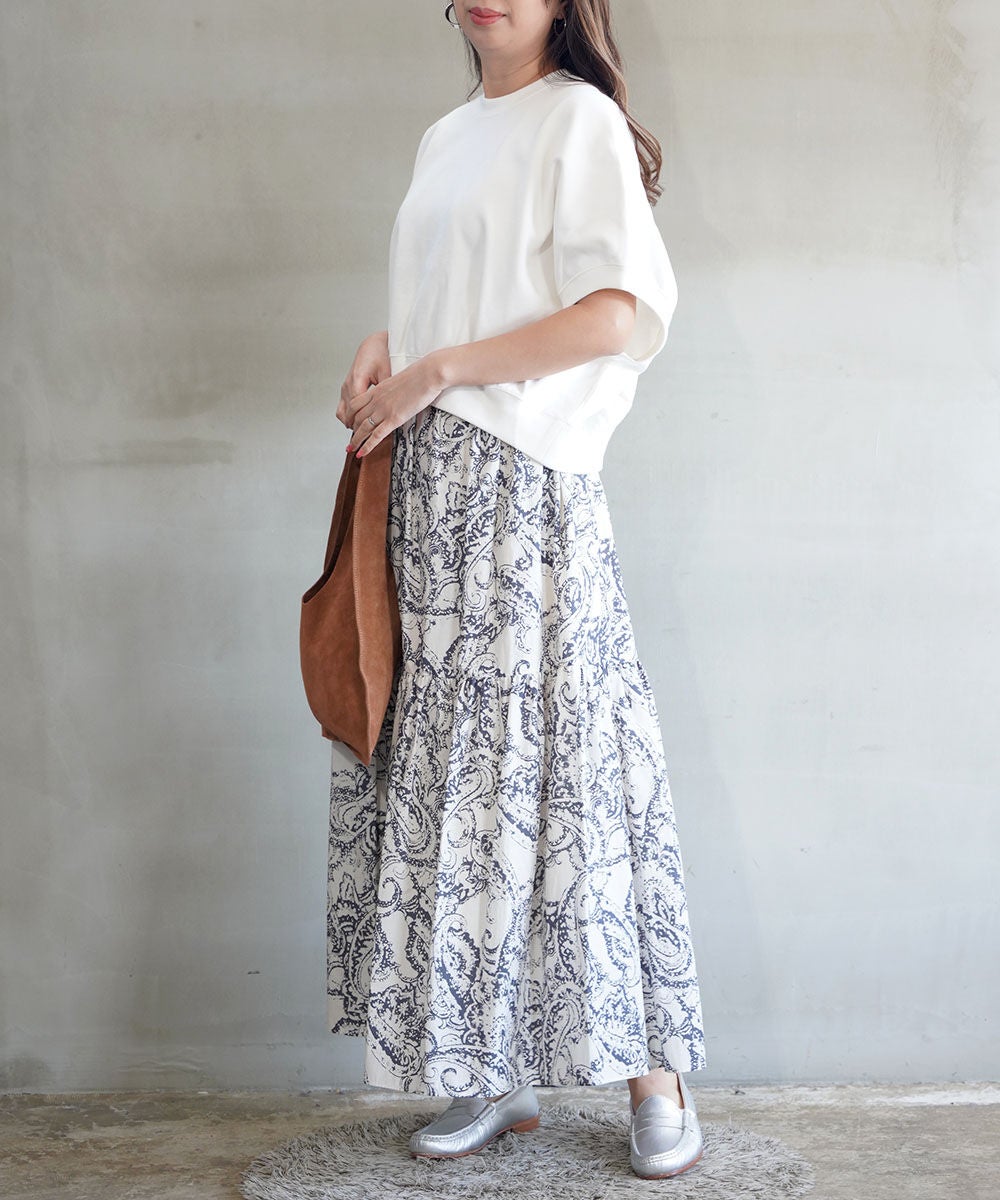 SACRA(サクラ)DOUBLE KNITTED CLOTH TOP | BLEU COMME BLEU(ブルーコム