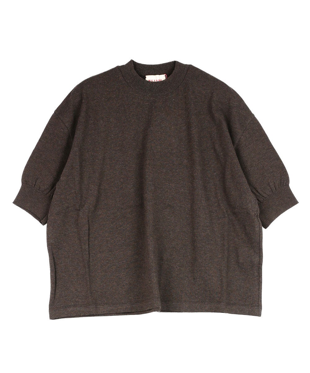 MEYAME(メヤメ)COTTON KNIT TEE | BLEU COMME BLEU(ブルーコムブルー)
