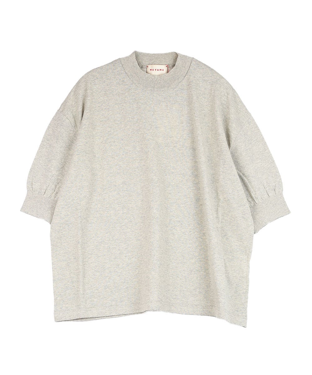 MEYAME(メヤメ)COTTON KNIT TEE | BLEU COMME BLEU(ブルーコムブルー)