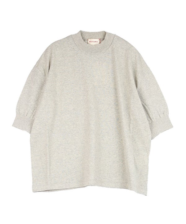 MEYAME(メヤメ)COTTON KNIT TEE | BLEU COMME BLEU(ブルーコムブルー)
