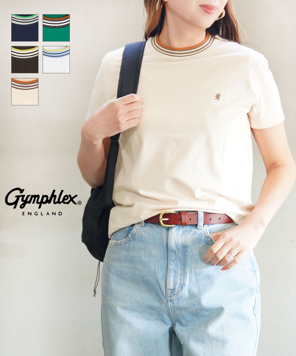 ジムフレックス　クルーネックニット Gymphlex ジムフレックス クルーネック ニットライン Tシャツ｜BORN