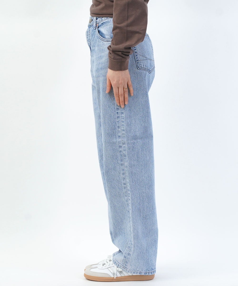 SOMETHING(サムシング)ELSA ヴィンテージルーズストレートデニムパンツ