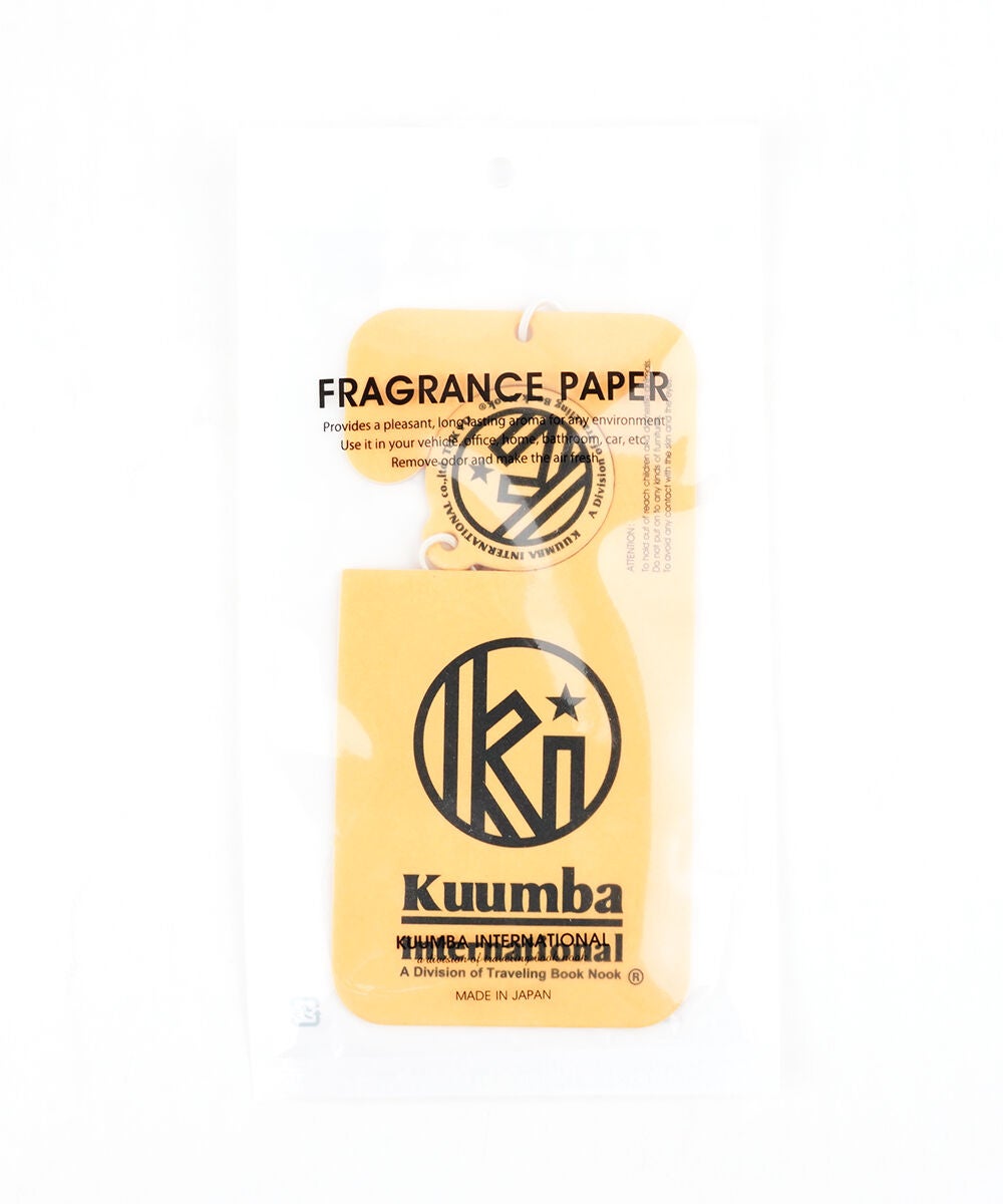 Kuumba(クンバ)PAPER FRESHENER | BLEU COMME BLEU(ブルーコムブルー)