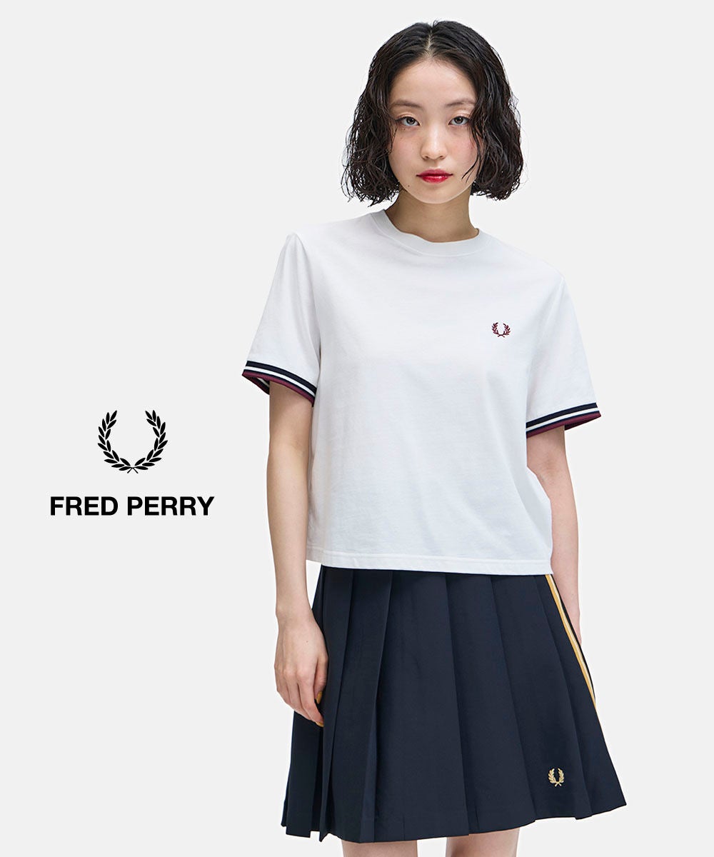 FRED PERRY(フレッドペリー)TIPPED T-SHIRT | BLEU COMME BLEU(ブルー