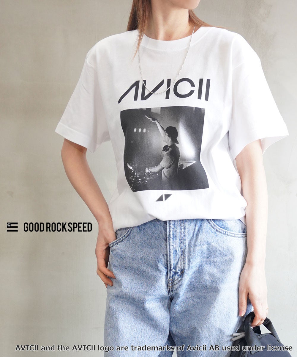 GOOD ROCK SPEED(グッドロックスピード)AVICII LIVE PHOTO LOGO T