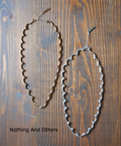 Nothing And Others(ナッシングアンドアザーズ) ティアドロップスシェイプトネックレス