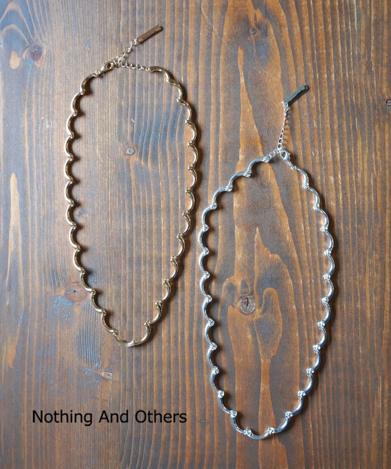 Nothing And Others(ナッシングアンドアザーズ) ティアドロップスシェイプトネックレス シルバー(SLV)