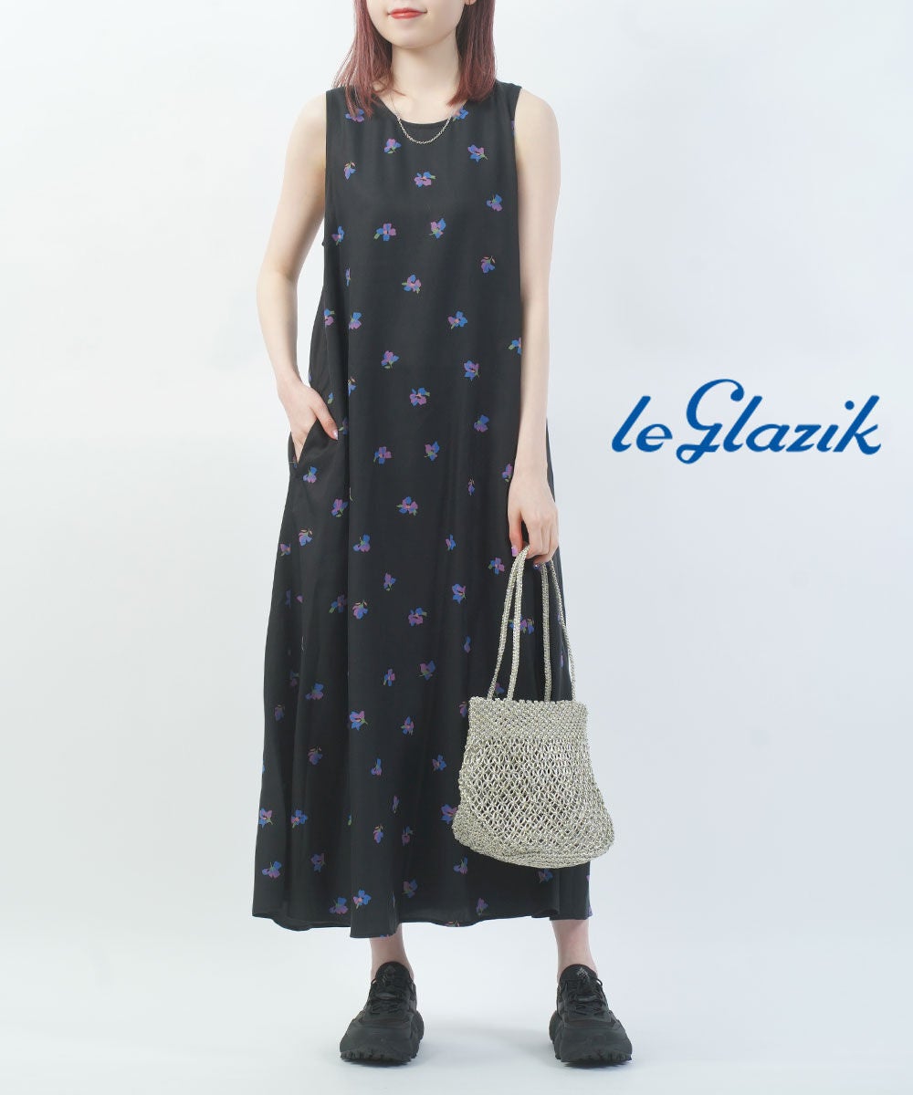 le glazik(ル グラジック)スリーブレスドレス | BLEU COMME BLEU