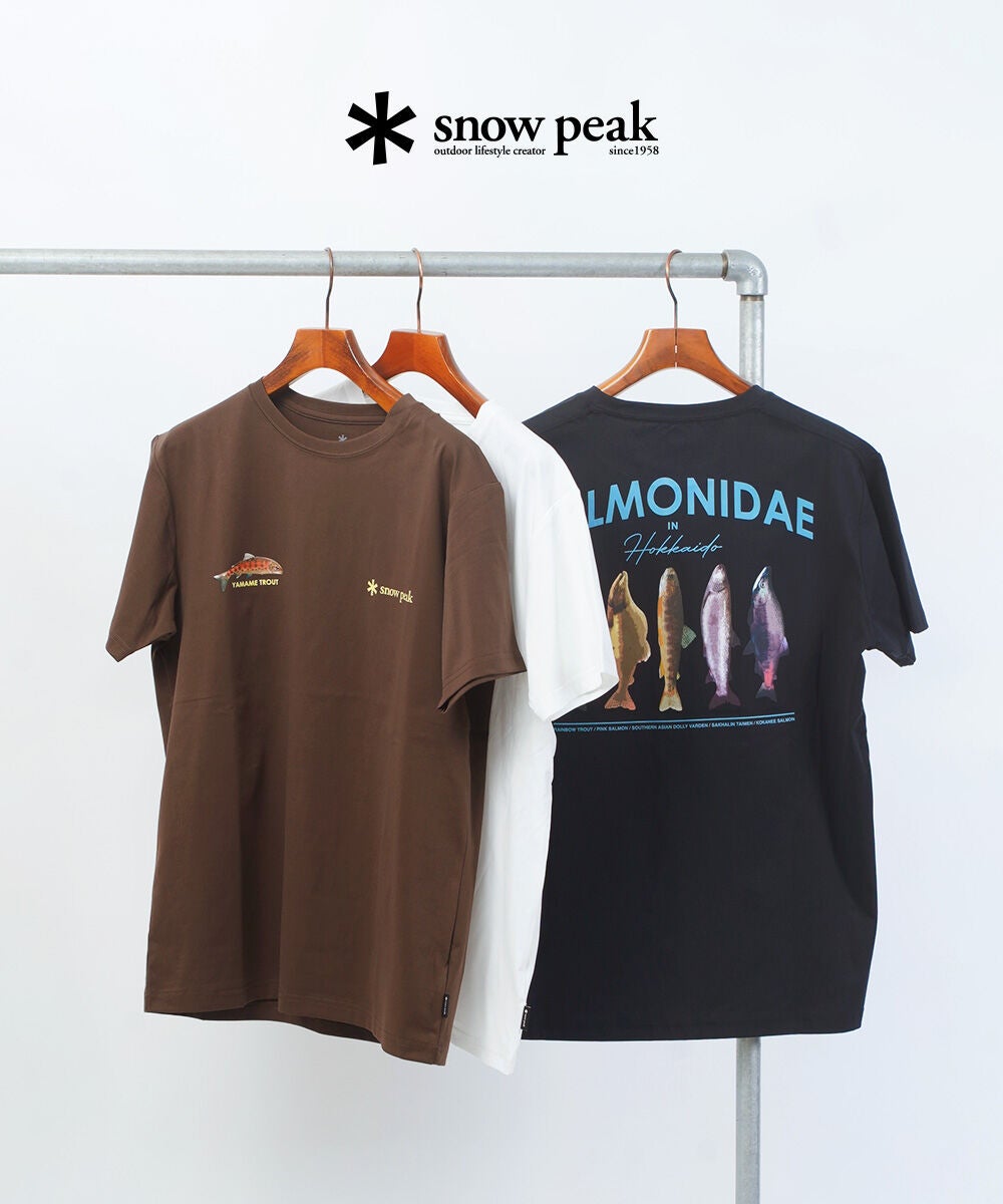 Snow Peak(スノーピーク)Camping Graphic T-Shirt | BLEU COMME BLEU