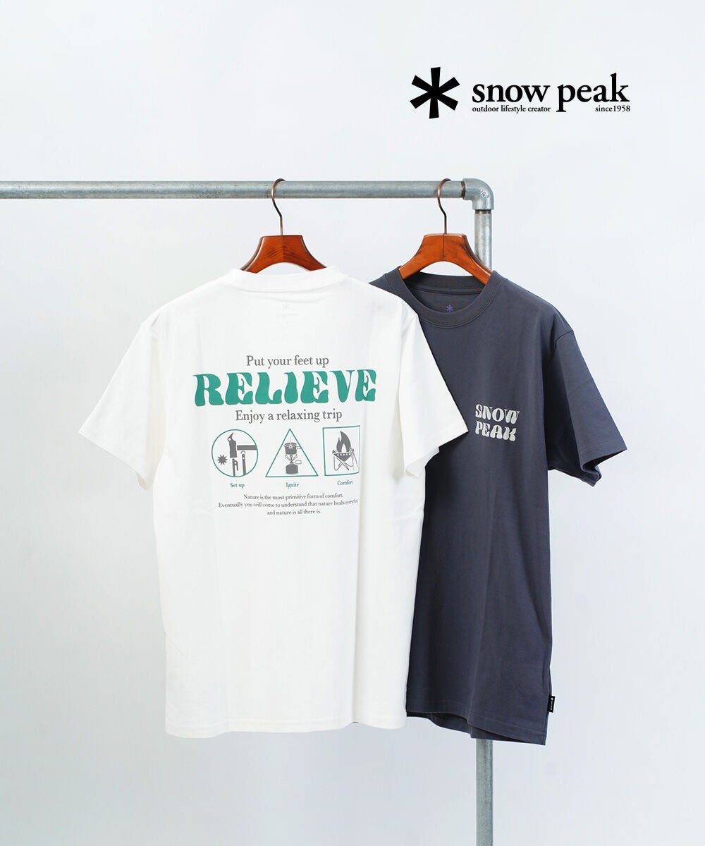 Snow Peak(スノーピーク)Camping Graphic T-Shirt | BLEU COMME BLEU