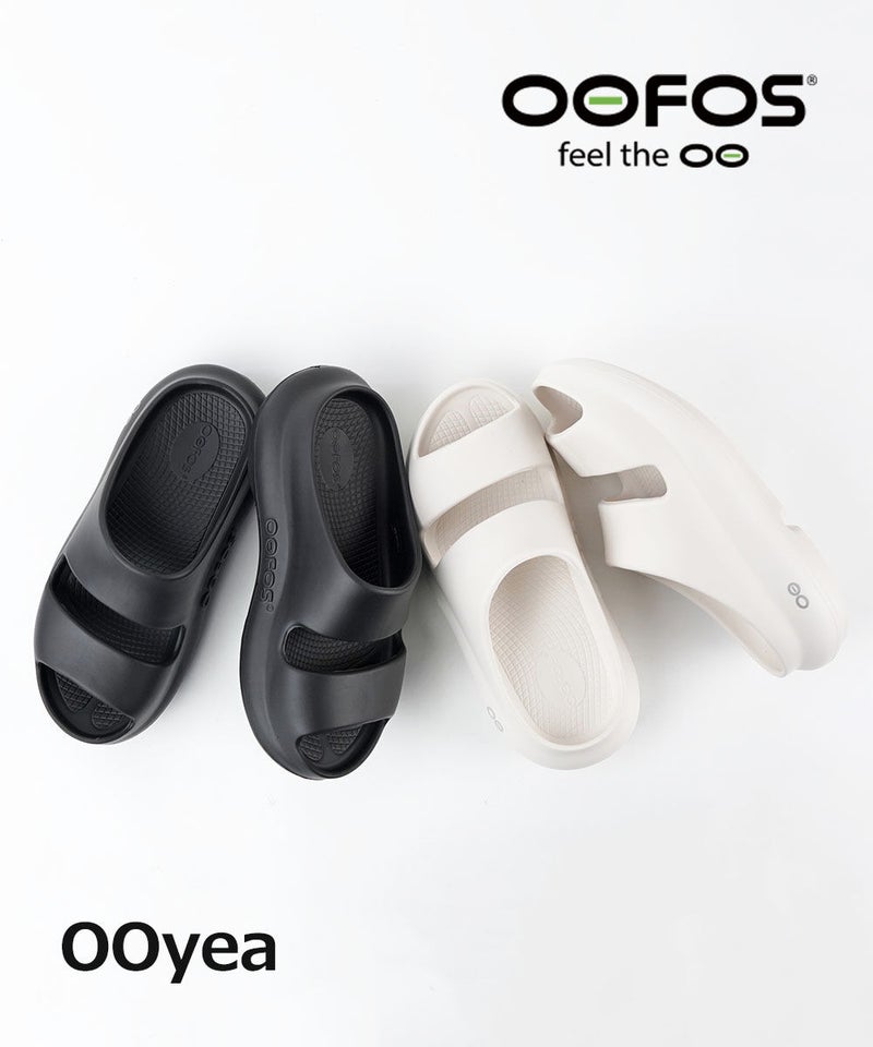 OOFOS(ウーフォス) OOyea ウーヤー Black(BLK)