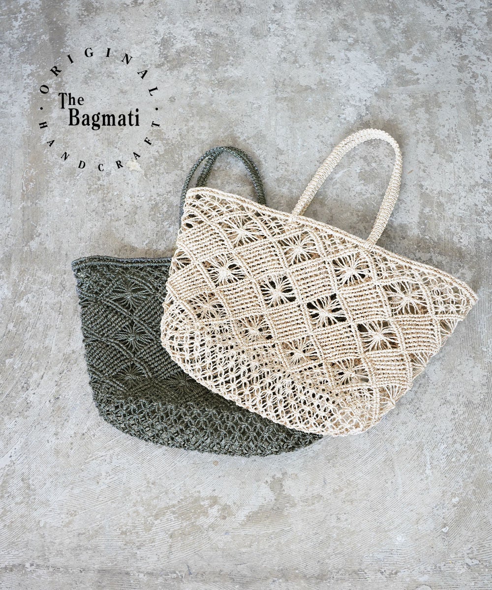 BAGMATI(ザ バグマティ)アバカ カゴトートバッグ | BLEU COMME BLEU