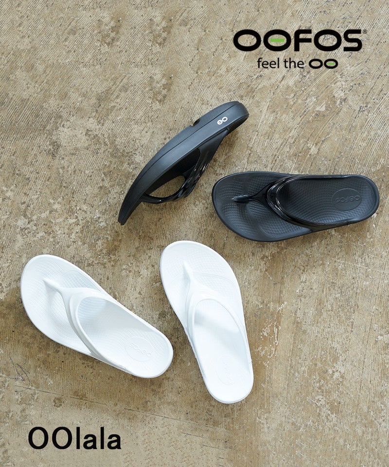 OOFOS(ウーフォス) OOlala ウーララ Black(BLK)