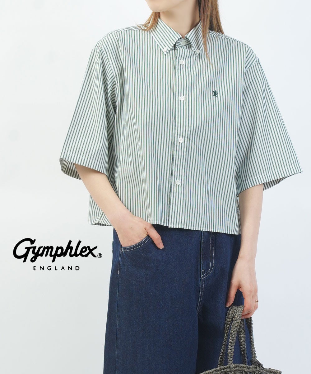 Gymphlex(ジムフレックス)ショートボタンダウンシャツ | BLEU COMME