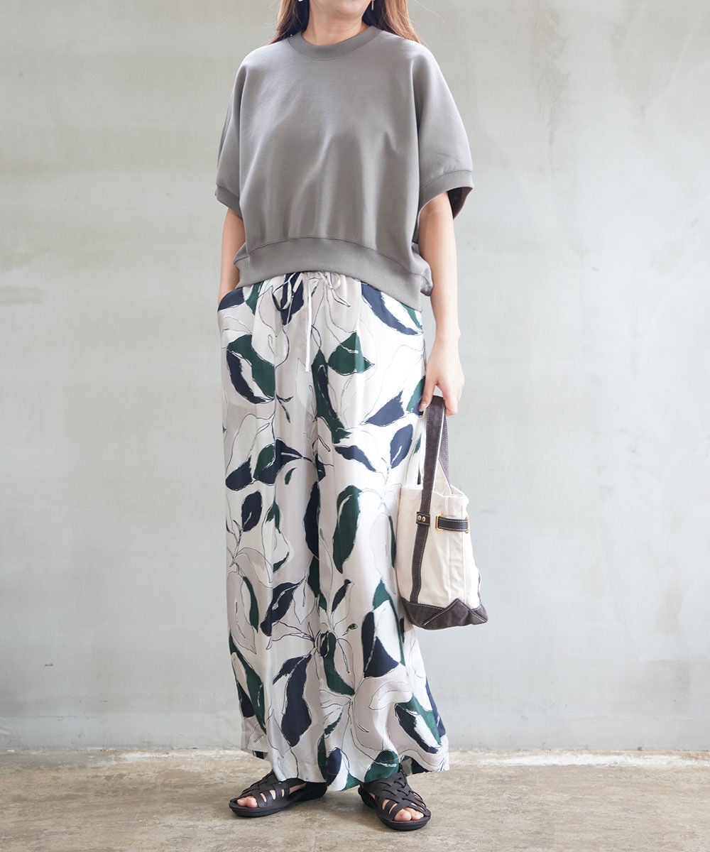 SACRA(サクラ)MODERN LEAVES PANTS | BLEU COMME BLEU(ブルーコムブルー)