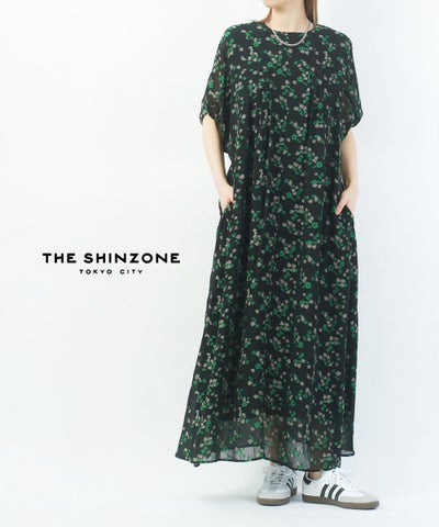 THE SHINZONE(ザ シンゾーン)FLORAL JACQUARD DRESS | BLEU COMME BLEU 