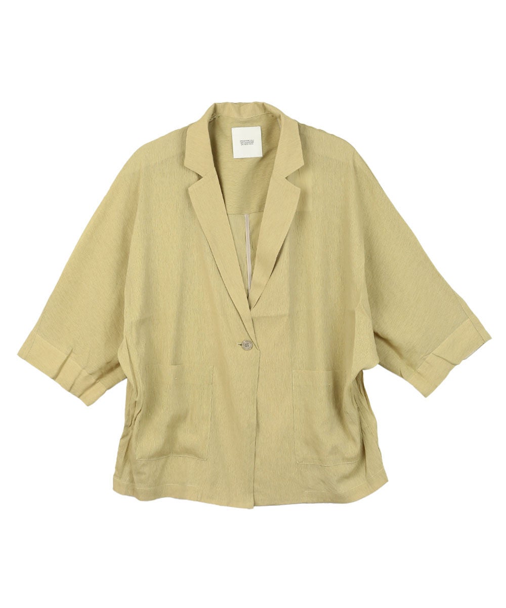 BEIGE, ベイジ RIVOLI リヴォリ ブルゾン ドルマンスリーブ パールリネン ドルマンスリーブブルゾン｜トゥモローランド 公式サイト