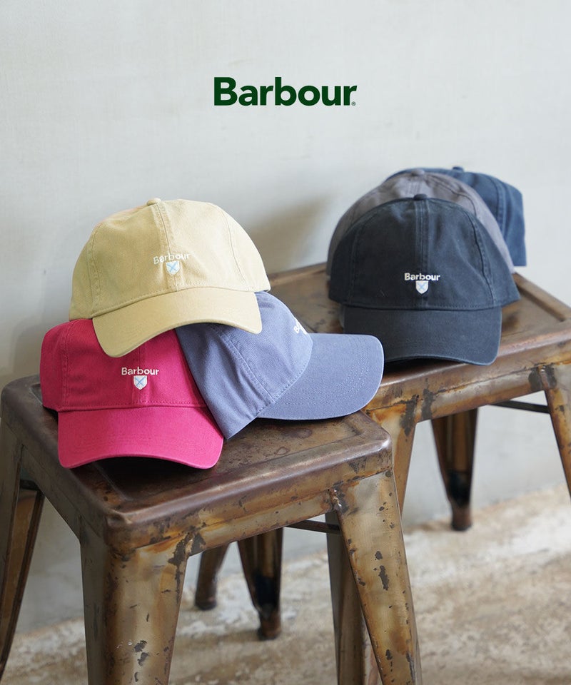 Barbour(バブアー/バーブァー) Cascade sports コットン6パネル キャップ ストーン(STN)
