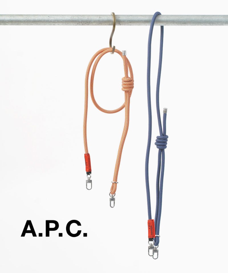A.P.C.(アー・ペー・セー) CORDE A.P.C. TOPOLOGIE ネイビー(39)