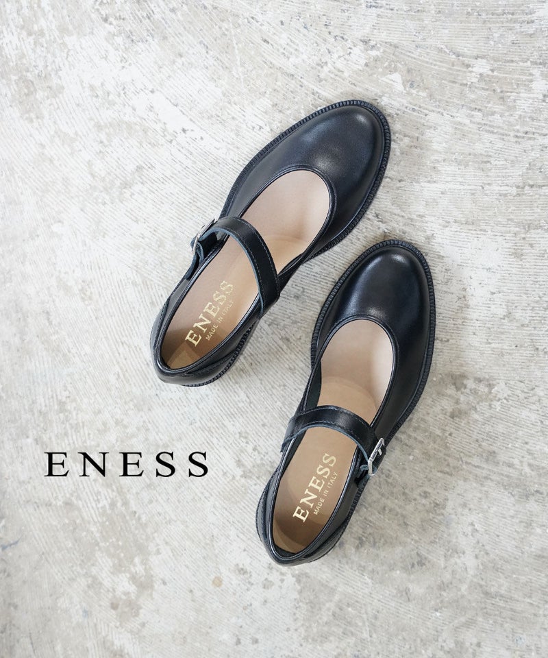 ENESS(エネス) ストラップパンプス BLACK(BLK)