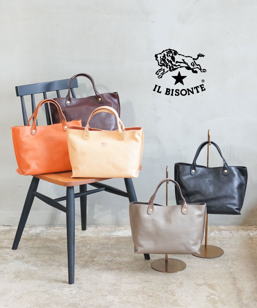 IL BISONTE(イルビゾンテ)レザーハンドバッグ | BLEU COMME BLEU IL BISONTE(イルビゾンテ)レザーハンドバッグ | BLEU COMME BLEU