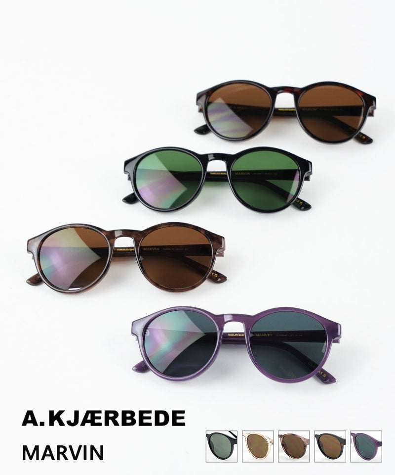A.KJAERBEDE(エキアビド) MARVIN マーヴィン Black(BLK)
