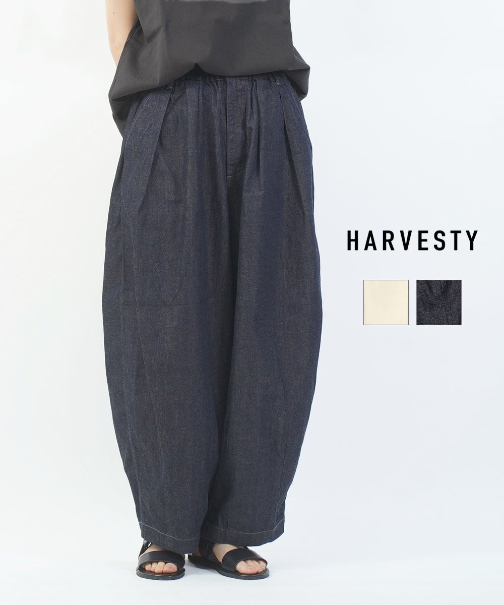 HARVESTY(ハーベスティ)8ozデニム サーカスパンツ | BLEU COMME BLEU