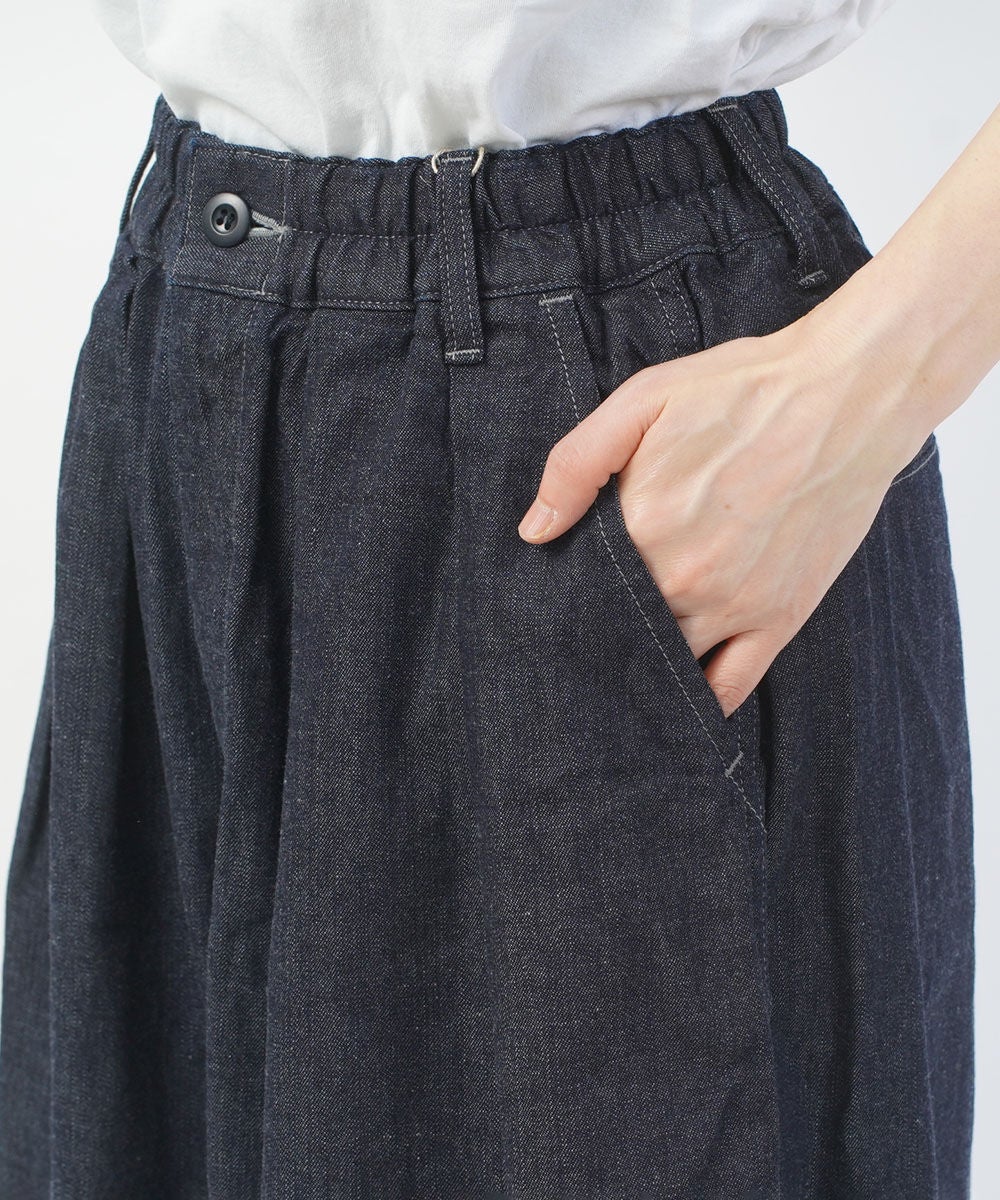 HARVESTY(ハーベスティ)8ozデニム サーカスパンツ | BLEU COMME BLEU