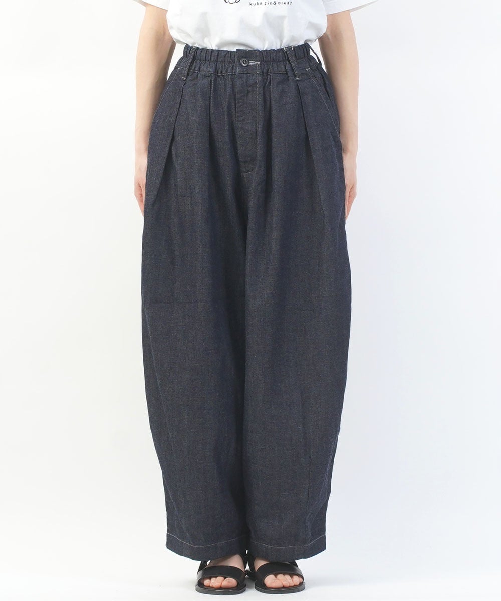 HARVESTY(ハーベスティ)8ozデニム サーカスパンツ | BLEU COMME BLEU