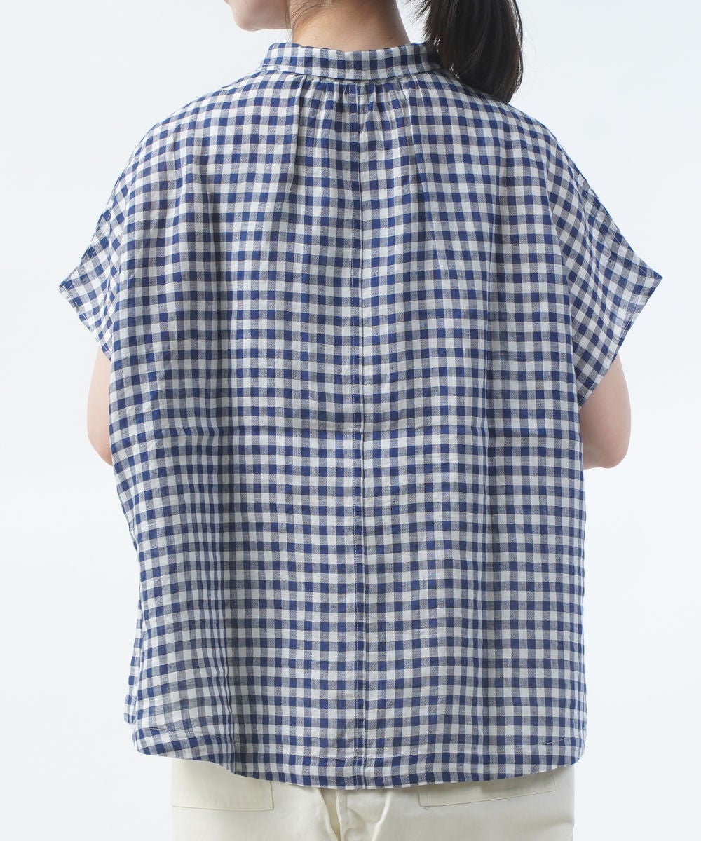 NATURAL LAUNDRY(ナチュラルランドリー)先染めリネンフレンチドロー