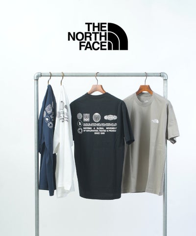 THE NORTH FACE(ザ ノースフェイス) ショートスリーブフラッシュドライグローブグリッドコットンティー ユニセックス