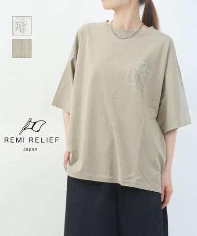 REMI RELIEF(レミレリーフ) SP加工25/ｰ天竺T IN