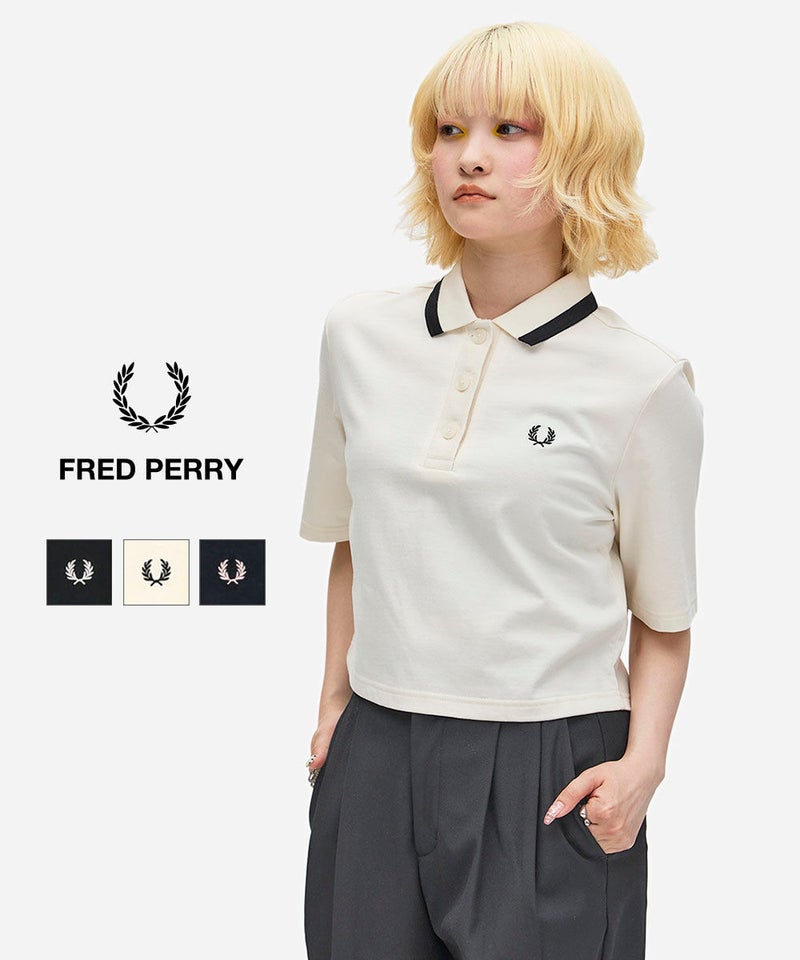 FRED PERRY(フレッドペリー) Bold Tipped Polo Shirt BLACK(102)