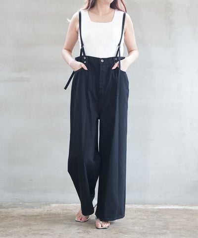 SACRA(サクラ) VINTAGE DENIM SALOPETTE