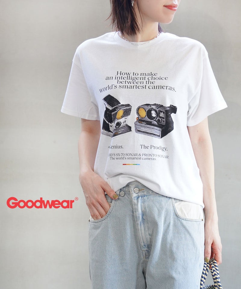 GOODWEAR(グッドウェア) PORALOID SONER Tee ホワイト(WHT)
