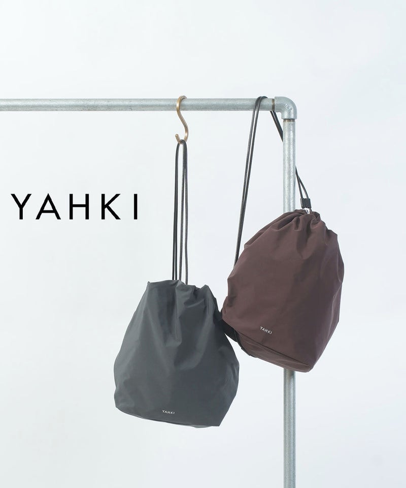 YAHKI(ヤーキ) SHOULDER BAG チャコール(CHA)