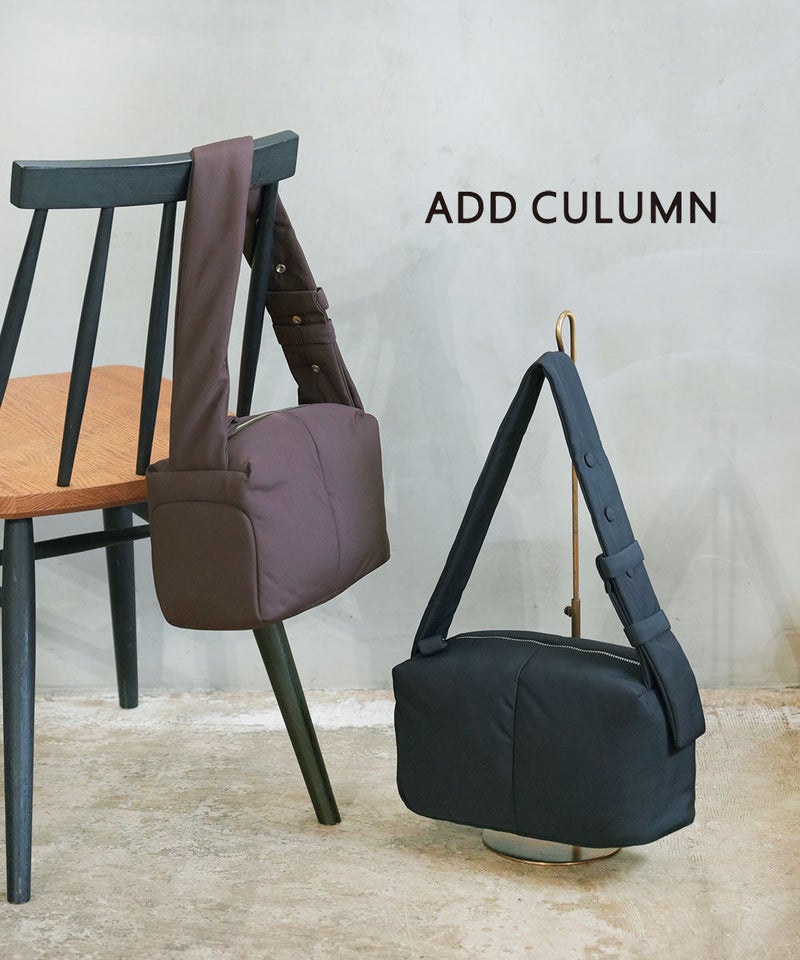ADD CULUMN(アドカラム) DOT SHLD M ブラック(01)