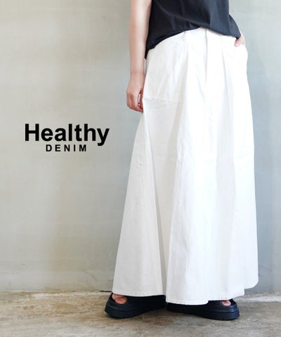 Healthy DENIM(ヘルシーデニム) デニム フレアスカート Lemon
