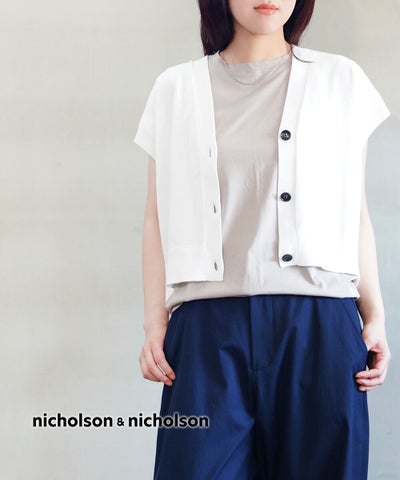nicholson&nicholson(ニコルソン&ニコルソン) ニットベスト JOURNEY