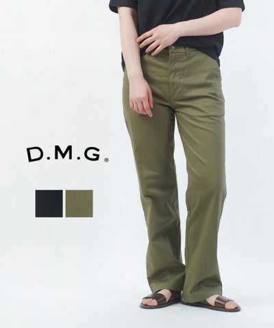 D.M.G(ドミンゴ) リラクシングチノストレッチ ストレートトラウザー