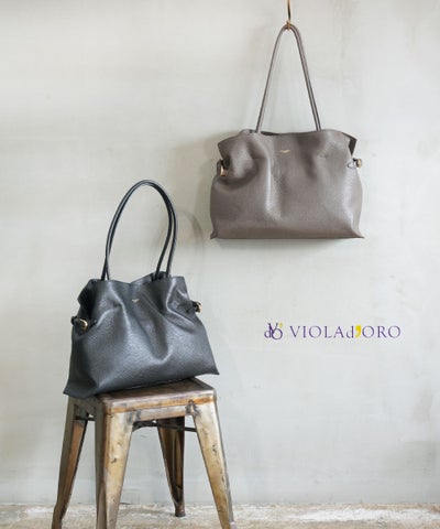 VIOLAd'ORO(ヴィオラドーロ) TRERO イタリアンレザートートバッグ