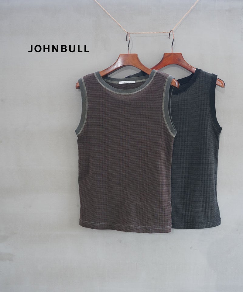Johnbull(ジョンブル) ランダムテレコノースリーブ Wブラック(130)
