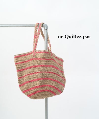 ne Quittez pas(ヌキテパ) Jute Macrame Big Bag