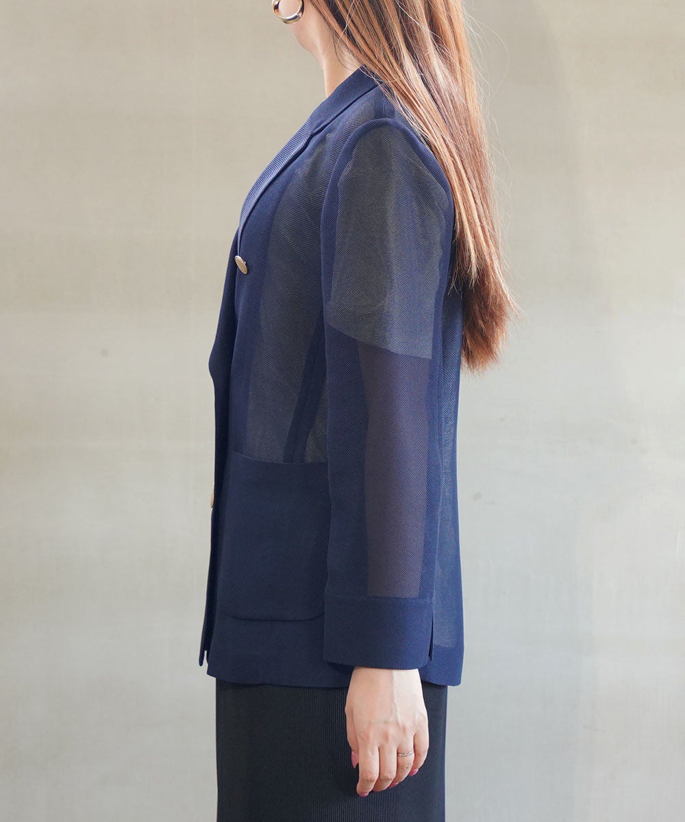 BLUE FRONCE(ブルーフロンセ)メッシュジャケット | BLEU COMME BLEU