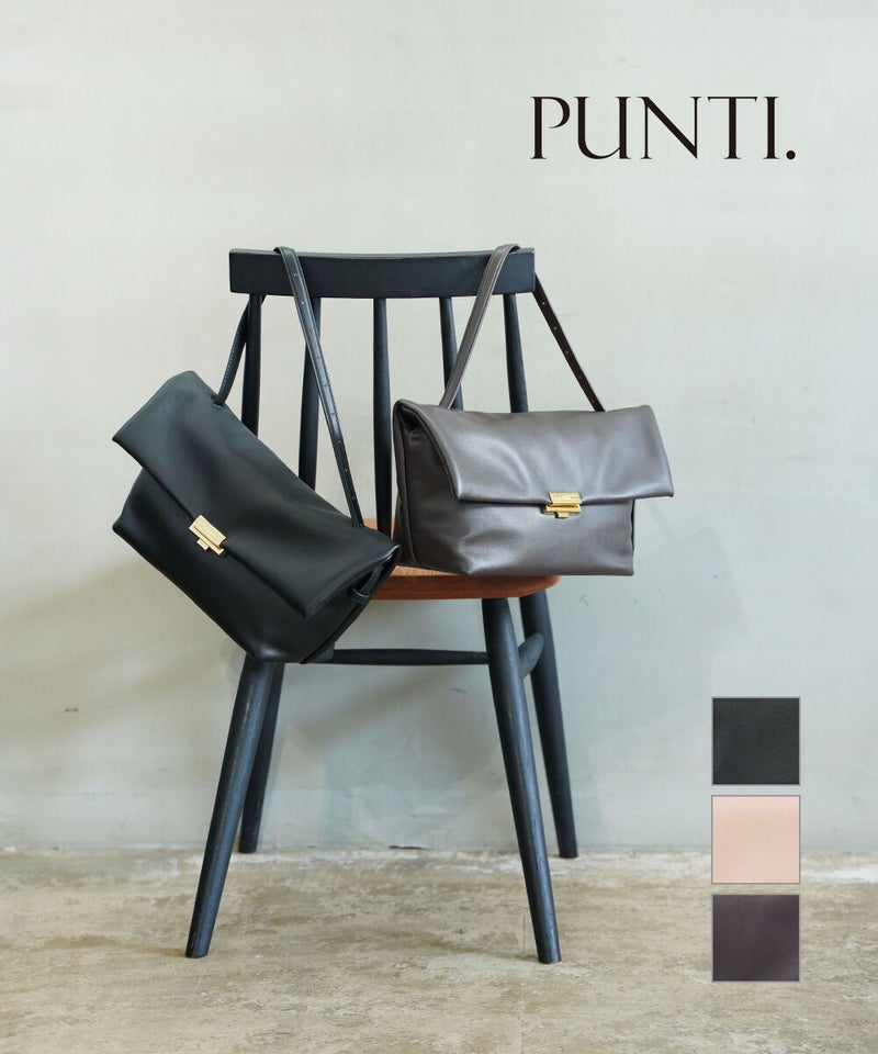 PUNTI.(プンティ) GRAFT-FLAP BLACK(BLK)