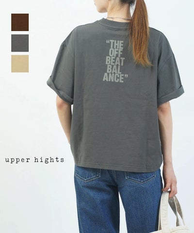 upper hights(アッパーハイツ) ELIA OVER TEE OFFBEAT